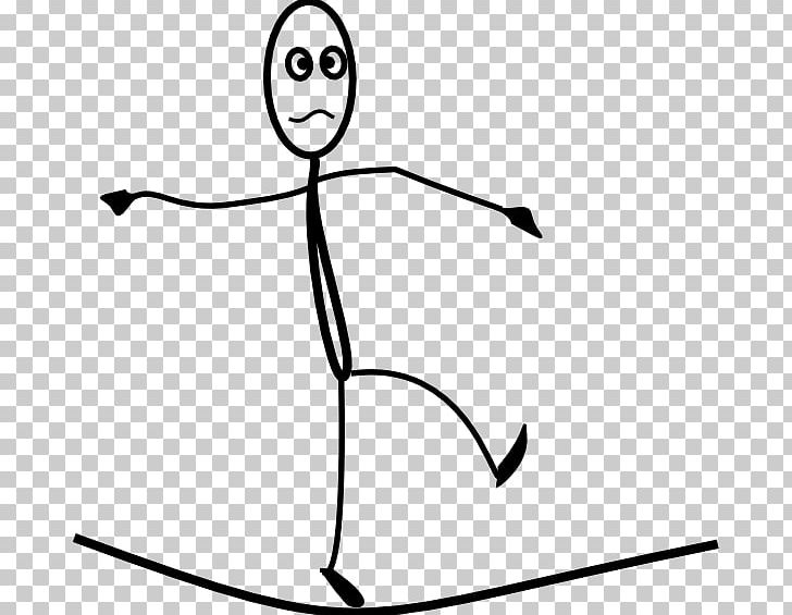 Tightrope Walking Cartoon Circus Stick Figure PNG, Clipart, Angry Stickman Cliparts, Animation, Area, Artwork, Black And White Free PNG Download
