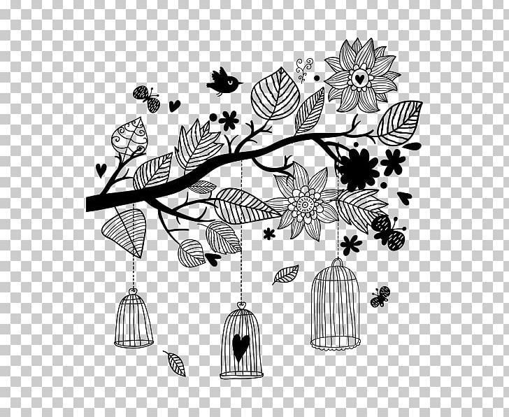 Vintage Clothing Phonograph Record Cage Retro Style PNG, Clipart, Birdcage, Black And White, Branch, Cage, Coloring Book Free PNG Download