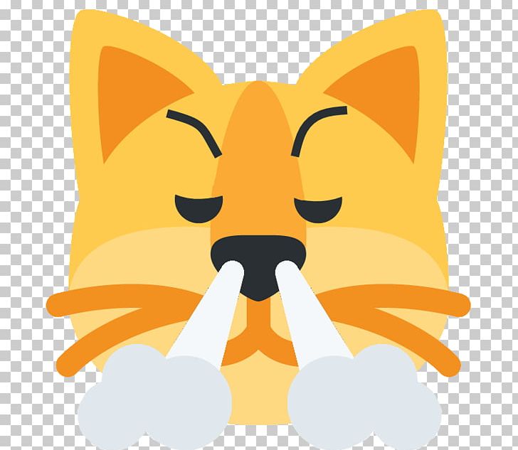 Whiskers Cat Kitten Dog Emoji PNG, Clipart, Animals, Big Cats, Carnivoran, Carnivores, Cartoon Free PNG Download