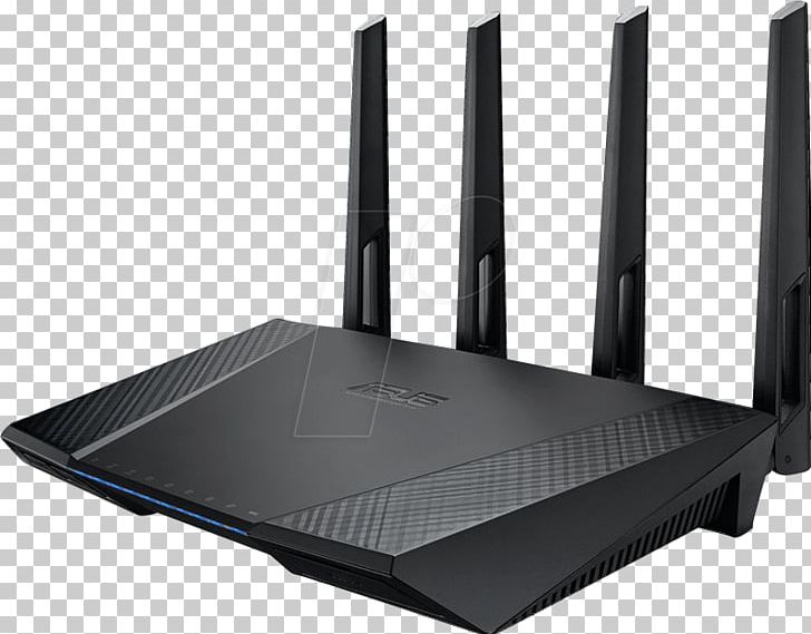 Wireless-AC3100 Dual Band Gigabit Router RT-AC88U ASUS RT-AC87U Wireless Router Wi-Fi PNG, Clipart, Access Point, Asus, Asus Rt, Asus Rtac5300, Electronics Free PNG Download