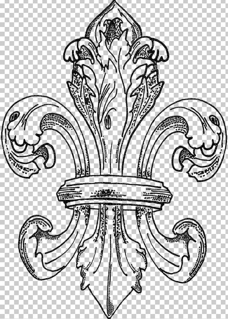 New Orleans Coloring Book Fleur-de-lis PNG, Clipart, Artwork, Black And White, Cli, Coloring Book, Dover Publications Free PNG Download