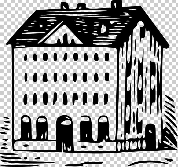 Building Black And White PNG, Clipart, Black, Black And White, Brand, Building, Download Free PNG Download