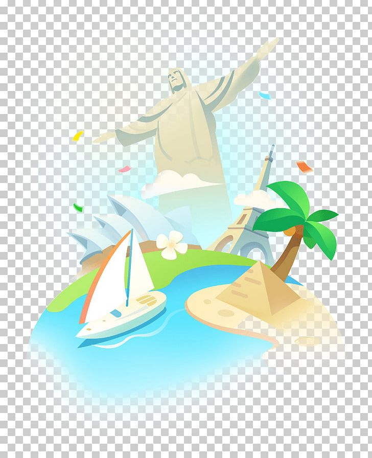 Travel Tourism Mobile App Illustration PNG, Clipart, Art, Computer Wallpaper, Decorative Elements, Designer, Elements Free PNG Download