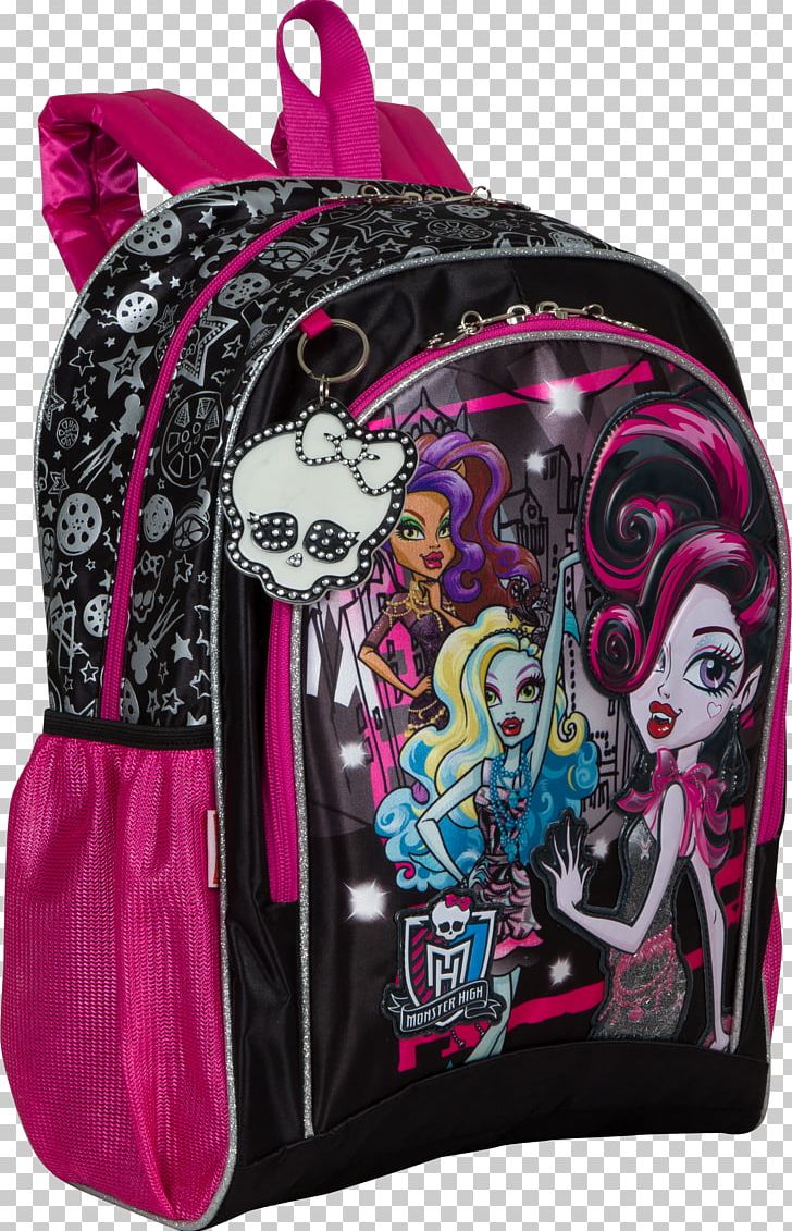 Backpack Monster High Miquelrius AGATHA RUIZ DE LA PRADA BADGES Rucksack Handbag Shoulder Strap PNG, Clipart, Backpack, Bag, Clothing, Handbag, Hand Luggage Free PNG Download