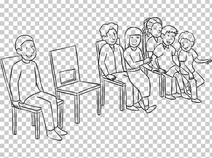 Table Sketch Sitting Chair Drawing Png Clipart Angle Area