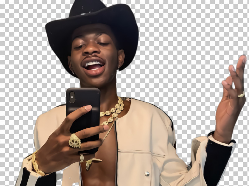 Lil Nas X PNG, Clipart, Cowboy Hat, Fedora, Gesture, Hat, Headgear Free PNG Download