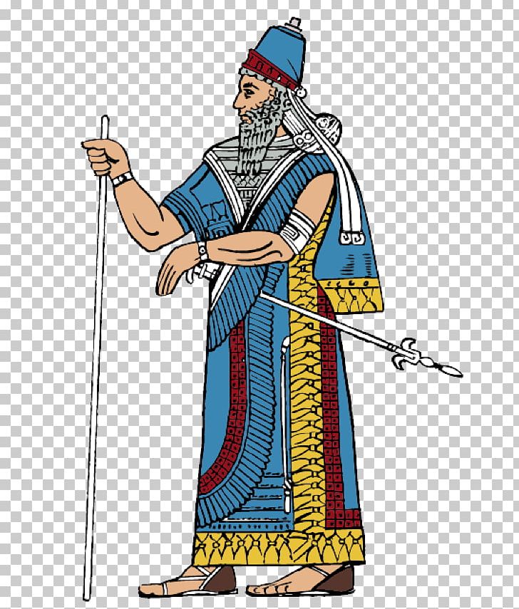 ancient assyrian clothing