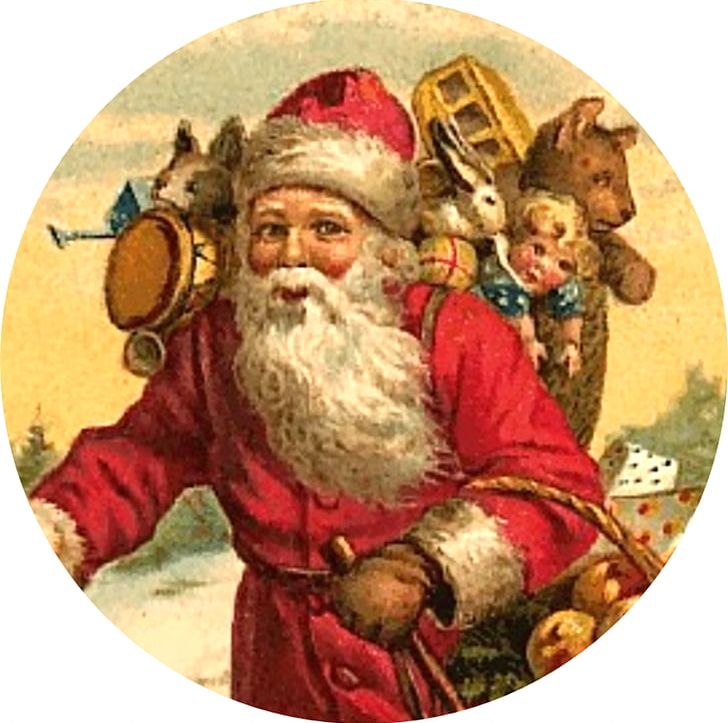 Santa Claus Victorian Era Father Christmas PNG, Clipart, Christmas, Christmas Card, Christmas Decoration, Christmas Ornament, Christmas Tree Free PNG Download