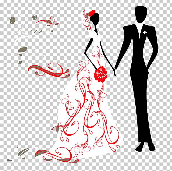 Wedding Invitation Marriage Illustration PNG, Clipart, Bride, Bridegroom, Brides, Cartoon, Drawing Free PNG Download