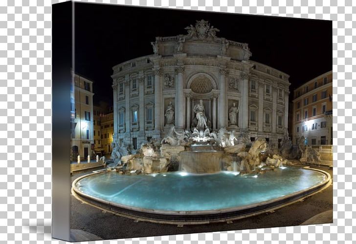 Trevi Fountain Gallery Wrap Canvas Art PNG, Clipart, Art, Canvas, Fountain, Gallery Wrap, Photography Free PNG Download