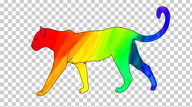 Cat Panthera Rainbow Yellow PNG, Clipart, Animal Figure, Animals, Art, Big Cat, Big Cats Free PNG Download