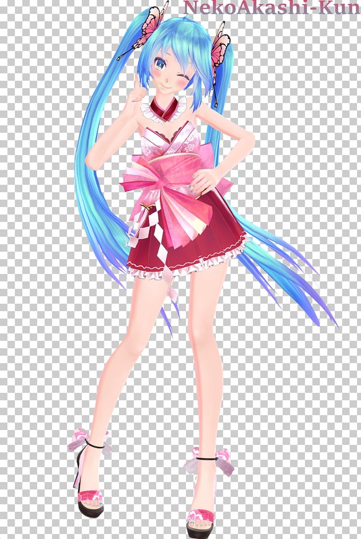 Miko Hatsune Miku Costume MikuMikuDance Cosplay PNG, Clipart, Anime, Art, Character, Clothing, Clothing Accessories Free PNG Download