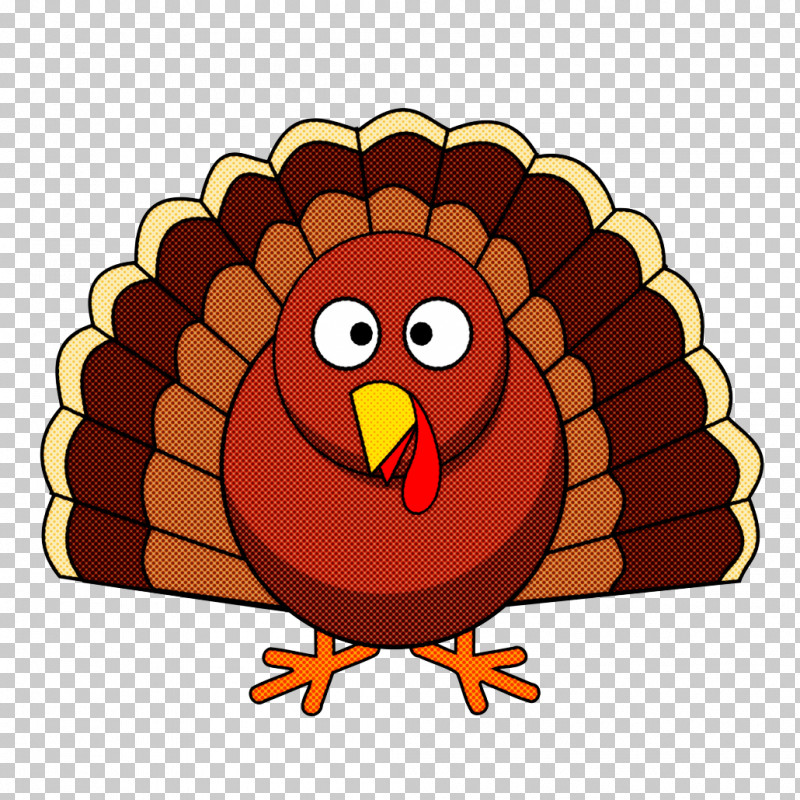 Thanksgiving PNG, Clipart, Beak, Bird, Cartoon, Thanksgiving, Turkey Free PNG Download