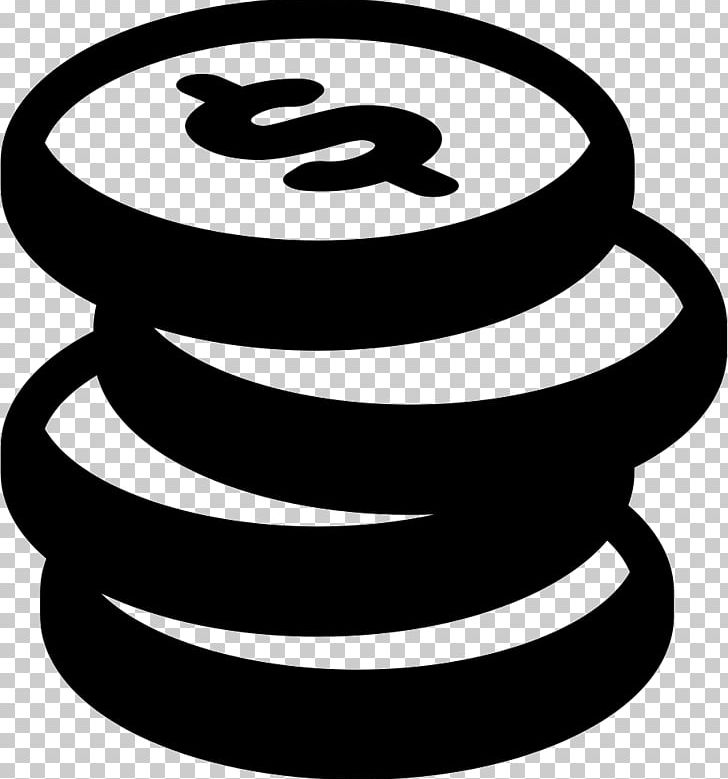Dollar Coin Computer Icons Dollar Sign PNG, Clipart, Artwork, Black And White, Coin, Computer Icons, Currency Free PNG Download