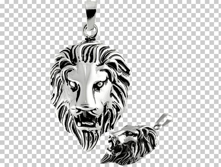 Charms & Pendants Jewellery Stainless Steel Silver PNG, Clipart, Big Cats, Black And White, Body Jewelry, Carnivoran, Cat Like Mammal Free PNG Download