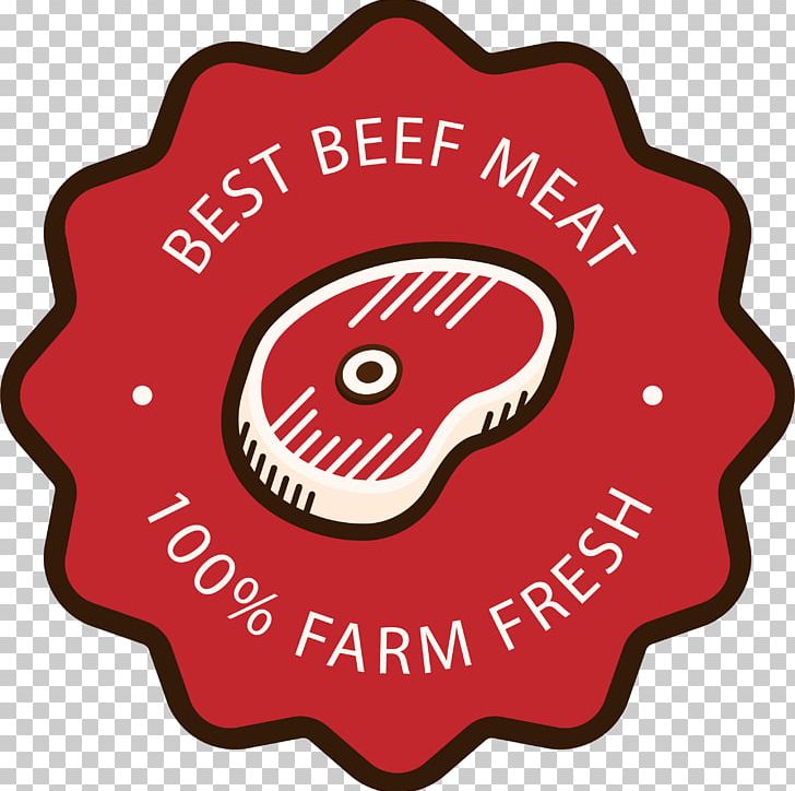 Red Meat Icon PNG, Clipart, Adobe , Area, Brand, Cartoon Label, Decorate Free PNG Download