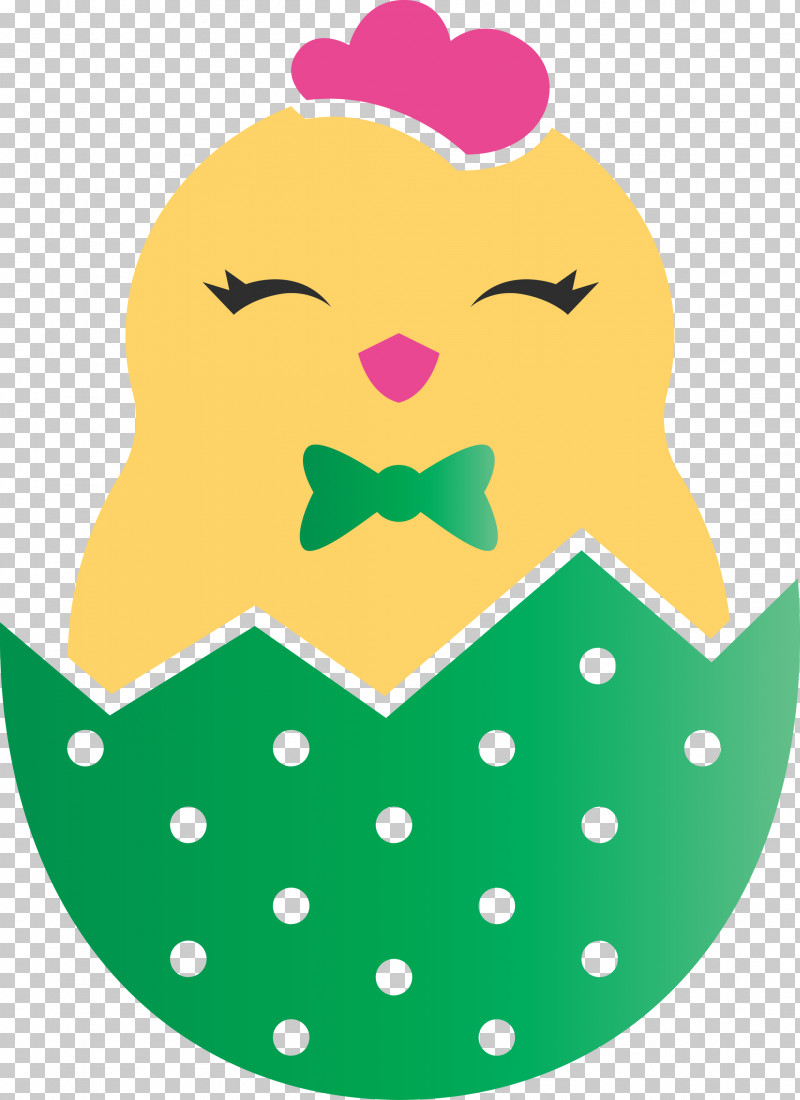 Chick In Eggshell Easter Day Adorable Chick PNG, Clipart, Adorable Chick, Chick In Eggshell, Easter Day, Polka Dot, Smile Free PNG Download