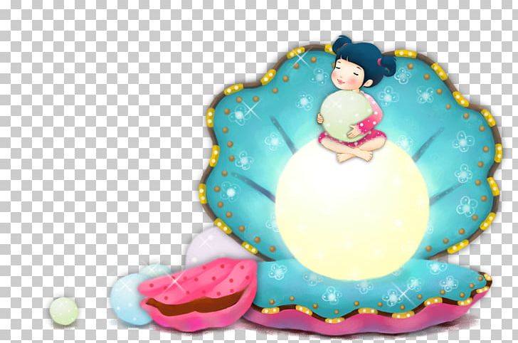Oyster Mussel Pearl Cartoon PNG, Clipart, Animals, Anime Girl, Baby Girl, Cake Decorating, Cartoon Free PNG Download