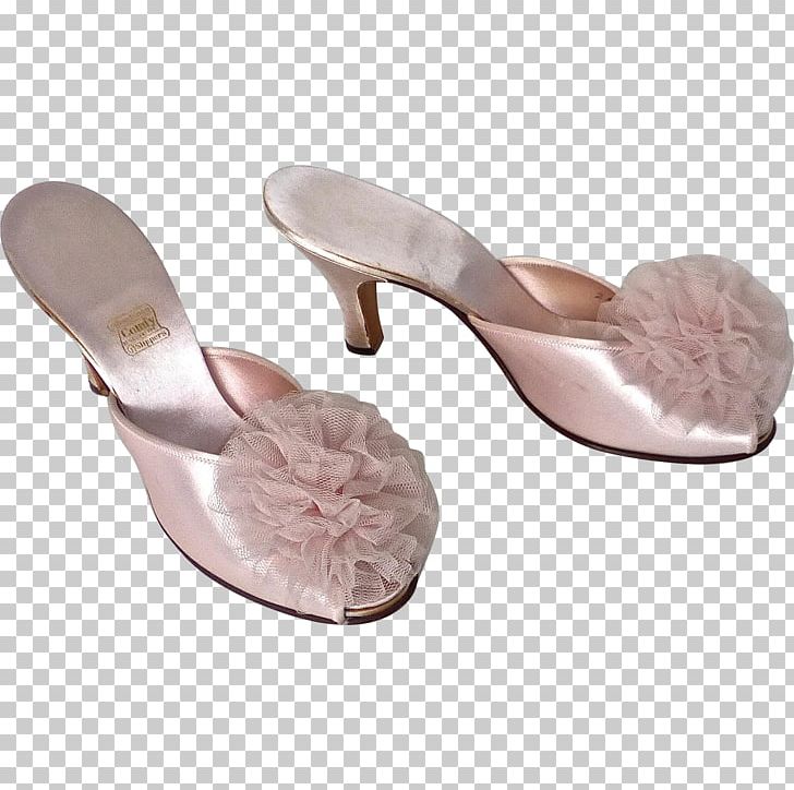 Slipper 1930s Sandal Shoe Pink PNG, Clipart, 1930s, Beige, Fashion, Footwear, Highheeled Shoe Free PNG Download