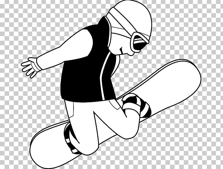 Snowboarding Skiing PNG, Clipart, Arm, Black, Cartoon, Fictional Character, Hand Free PNG Download