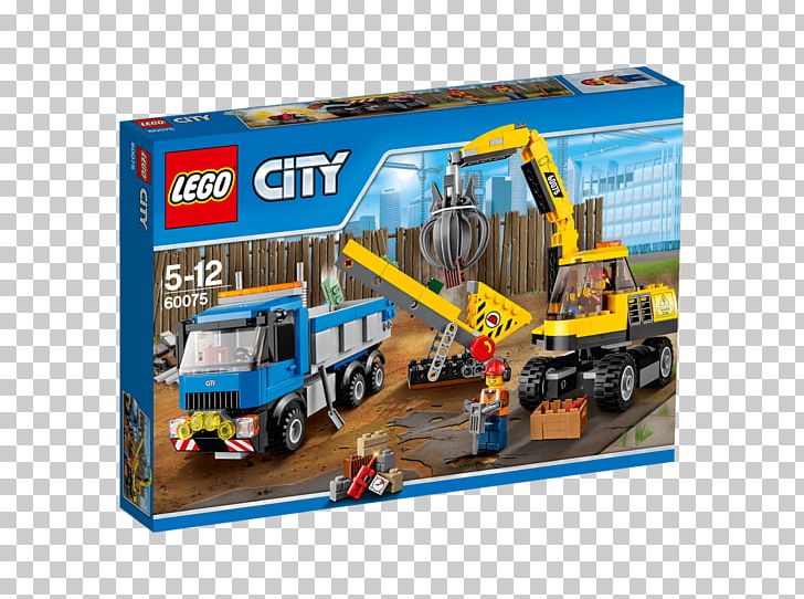 LEGO 60075 City Excavator And Truck Lego City Toy The Lego Group PNG, Clipart, Construction Equipment, Excavator, Freight Transport, Lego, Lego City Free PNG Download