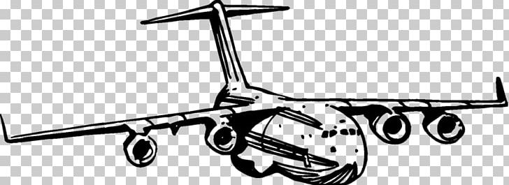Boeing C-17 Globemaster III Airplane Lockheed C-130 Hercules Supersonic Aircraft PNG, Clipart, Aerospace Engineering, Aircraft, Angle, Bicycle Frame, Black And White Free PNG Download