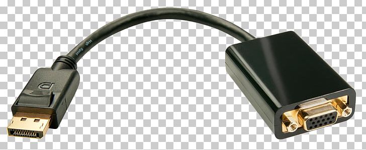 DisplayPort VGA Connector Adapter Electrical Cable HDMI PNG, Clipart, Adapter, Cable, Computer Monitors, Computer Port, Converter Free PNG Download