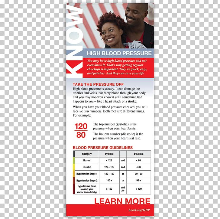 American Heart Association Blood Pressure Stroke Hypertension PNG, Clipart, Advertising, American Heart Association, Blood, Blood Pressure, Brand Free PNG Download