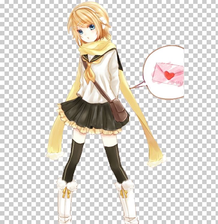 Kagamine Rin/Len Vocaloid Hatsune Miku: Project DIVA 2nd School Uniform PNG, Clipart, Anime, Brown Hair, Clothing, Costume, Costume Design Free PNG Download
