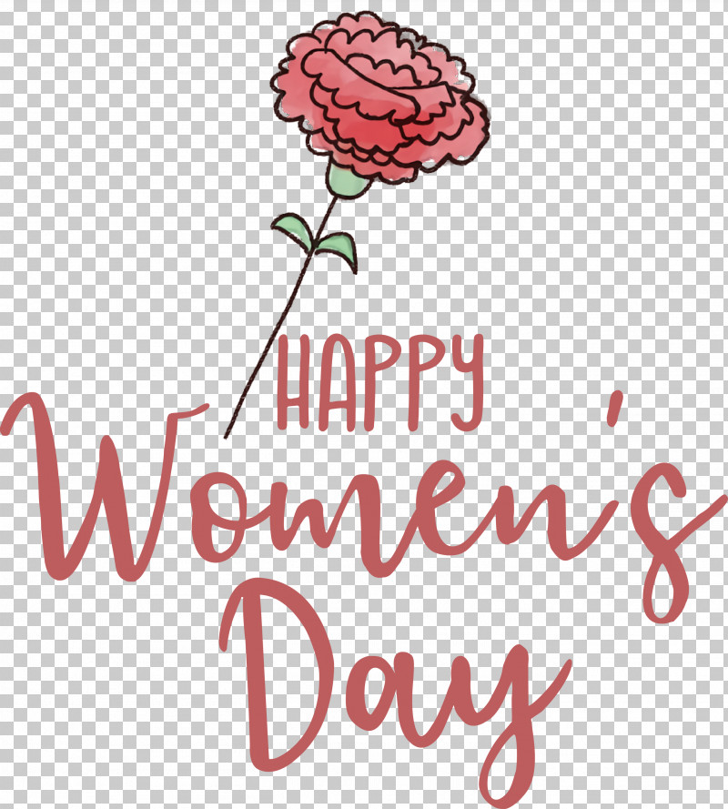 Happy Women’s Day PNG, Clipart, Cut Flowers, Floral Design, Flower, Line, Mathematics Free PNG Download