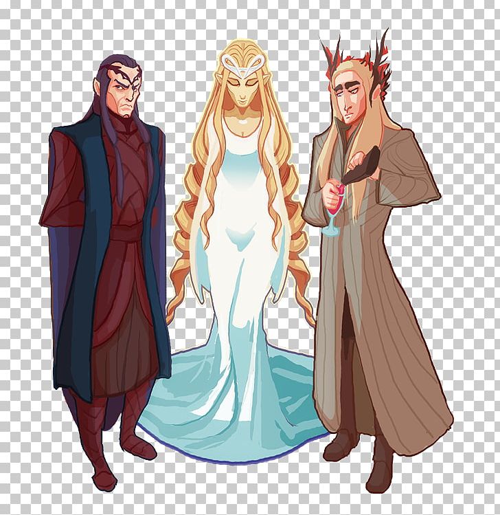 Elrond Thranduil The Lord Of The Rings Galadriel Legolas PNG, Clipart, Anime, Art, Clothing, Costume, Costume Design Free PNG Download