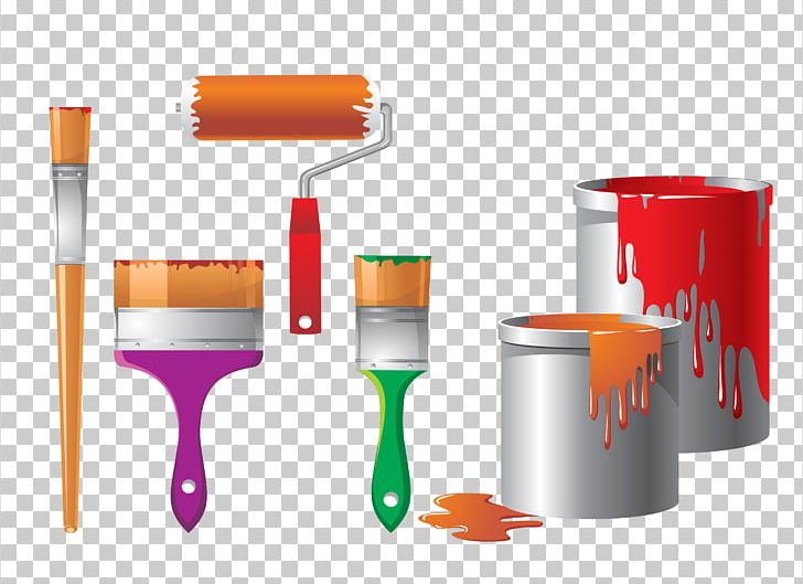 Painting Bucket PNG, Clipart, Brush, Color, Computer Icons, Encapsulated Postscript, Handpainted Flowers Free PNG Download