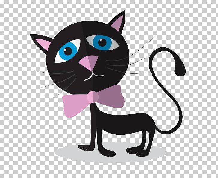 Kitten Black Cat PNG, Clipart, Black, Black Cat, Blue, Bow, Bows Free PNG Download