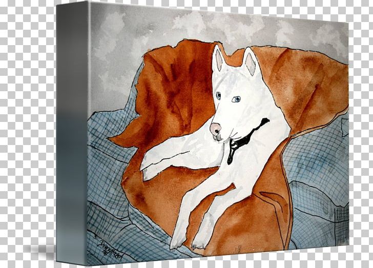 Siberian Husky Canidae Painting Gallery Wrap PNG, Clipart, Art, Canidae, Canvas, Carnivoran, Dog Free PNG Download