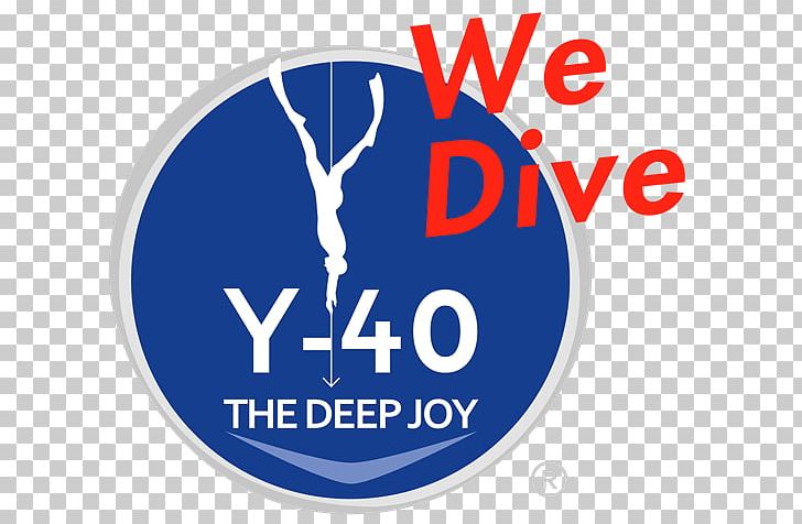 Y-40 The Deep Joy Logo Dive 2016 Brand Font PNG, Clipart, Area, Area M, Blue, Brand, Line Free PNG Download