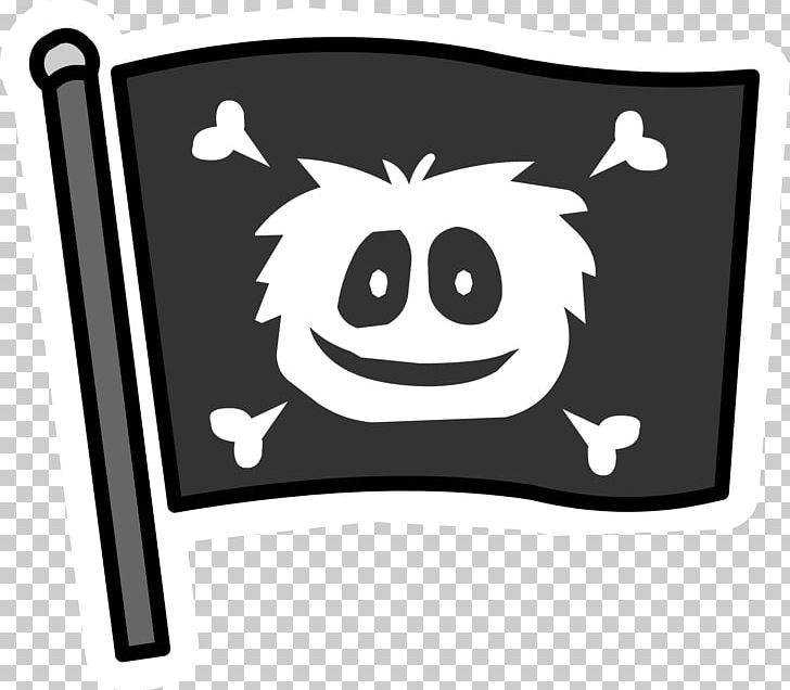 Club Penguin Jolly Roger Flag Piracy PNG, Clipart, Black, Black And White, Cartoon, Club Penguin, Flag Free PNG Download