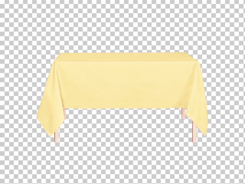 Yellow Tablecloth Rectangle Linens Table PNG, Clipart, Beige, Furniture, Home Accessories, Linens, Rectangle Free PNG Download