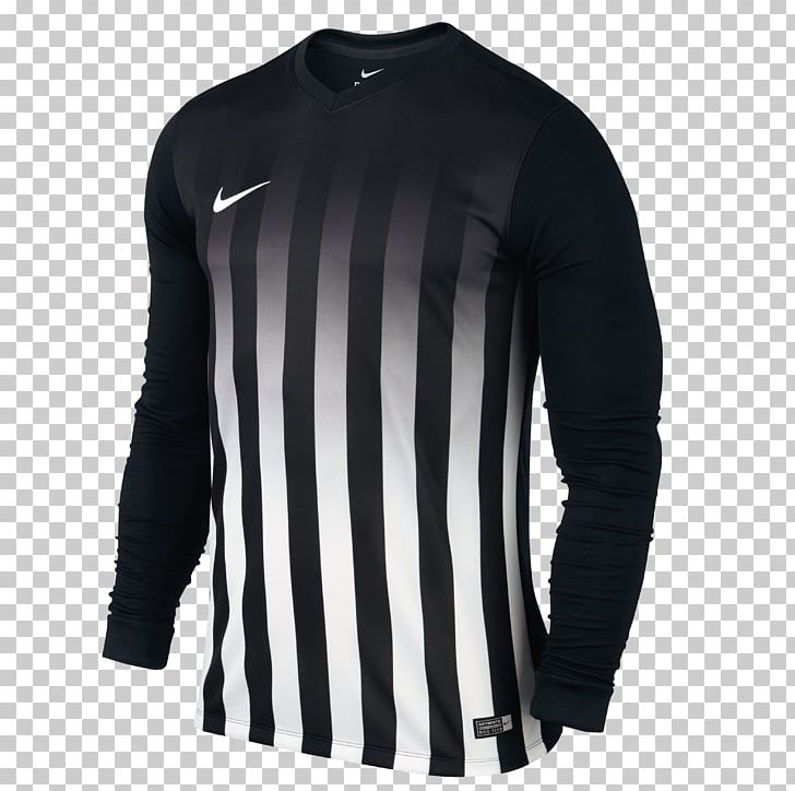 Jersey Sleeve Nike Dry Fit Shirt PNG, Clipart, Active Shirt, Black ...