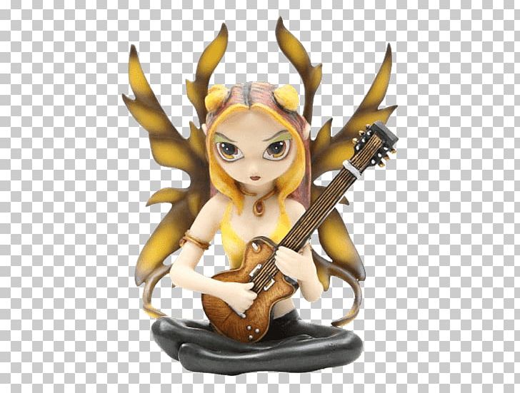 Strangeling: The Art Of Jasmine Becket-Griffith Figurine Golden Guitar Fairy Painting PNG, Clipart, Action Figure, Action Toy Figures, Amy Brown, Art, Electric Guitar Free PNG Download