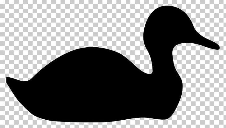 Duck Silhouette Flight PNG, Clipart, Animals, Beak, Bird, Black And White, Cartoon Free PNG Download
