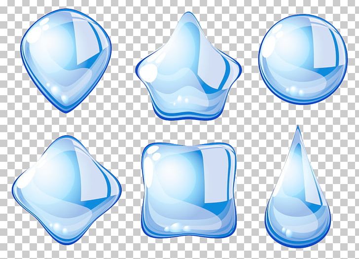 Ice Crystal Drop PNG, Clipart, Blue, Blue Background, Blue Flower, Blue Water, Creative Free PNG Download