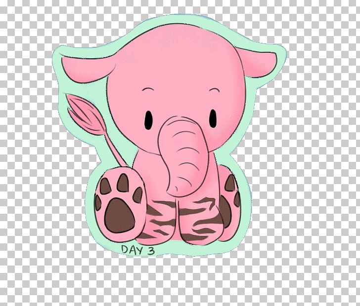 Pig Snout Pink M PNG, Clipart, Animals, Cartoon, Character, Drawing Challenge, Elephantidae Free PNG Download