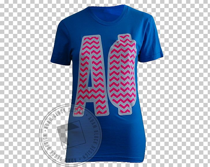 T-shirt Sleeve Font Product PNG, Clipart, Active Shirt, Blue, Brand, Cobalt Blue, Electric Blue Free PNG Download