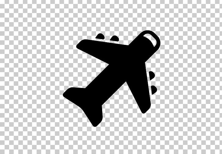 Airplane Computer Icons Flight Symbol PNG, Clipart, Airplane, Angle, Black And White, Computer Icons, Download Free PNG Download