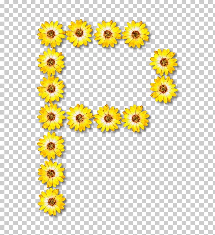 Common Sunflower Floral Design Letter Alphabet PNG, Clipart, Alphabet, Calendula, Chrysanths, Common Sunflower, Cut Flowers Free PNG Download
