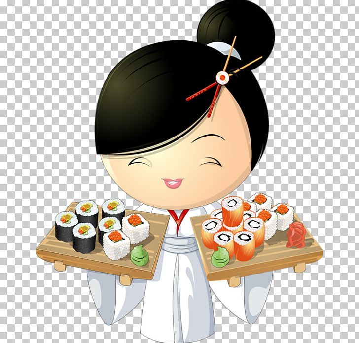 Sushi Japanese Cuisine PNG, Clipart, Chef, Clip Art, Cook, Cuisine, Drawing Free PNG Download
