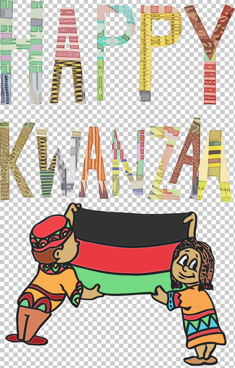 Cartoon Yellow Pattern Behavior Meter PNG, Clipart, African, Behavior, Cartoon, Human, Kwanzaa Free PNG Download
