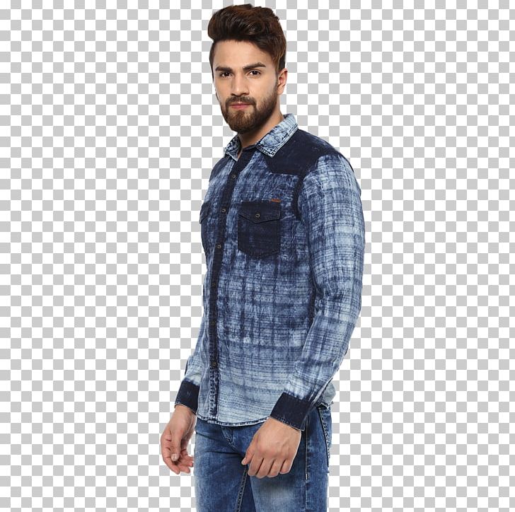 Tartan Denim Sleeve Neck PNG, Clipart, Button, Denim, Jacket, Jeans, Man Washing A Zink Free PNG Download