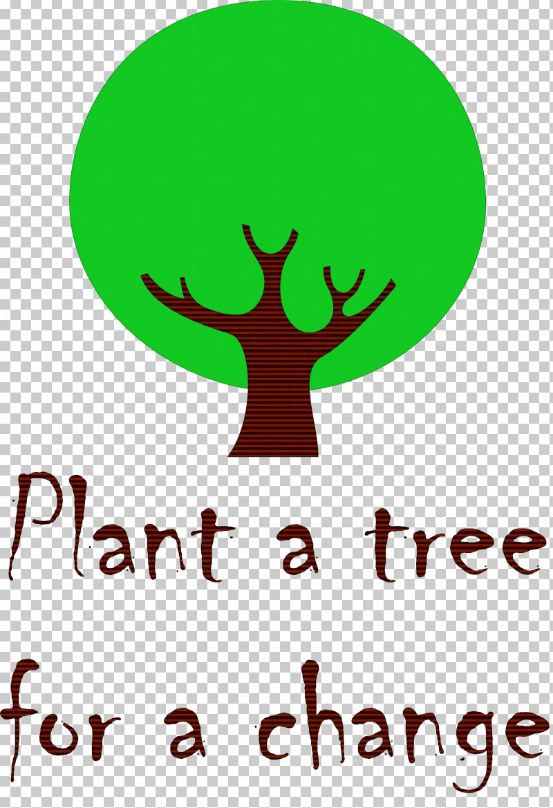 Plant A Tree For A Change Arbor Day PNG, Clipart, Arbor Day, Behavior, Green, Human, Leaf Free PNG Download