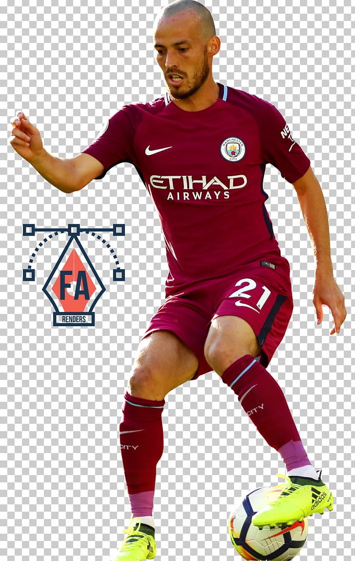 David Silva Manchester City F.C. Spain National Football Team Rendering PNG, Clipart, Ball, Bernardo Silva, Clothing, David Silva, David Villa Free PNG Download